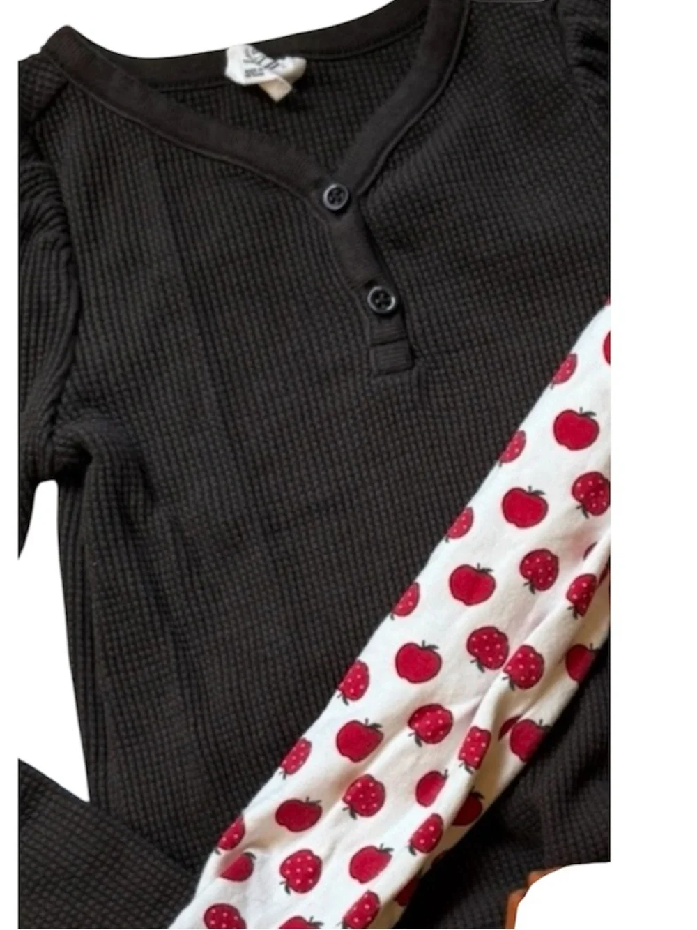 2T Girls Autumn Fall Bundle: Apple, Muslin Embroidered Pumpkin, Seasonal Chic